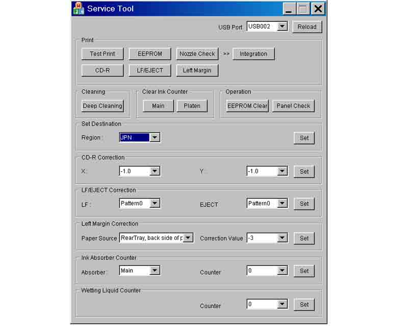 Canon Service Tool Download
